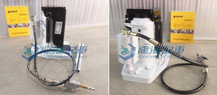 氣動爪式千斤頂實(shí)物圖