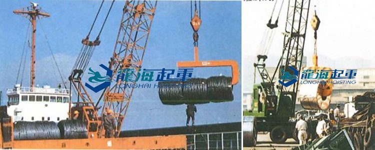 C線圈橫向吊具使用案例 C線圈橫向吊具使用案例