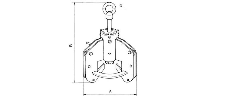OV圓管夾具尺寸圖 OV圓管夾具尺寸圖