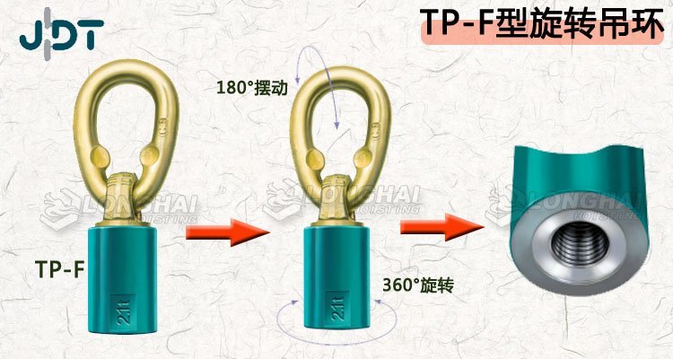 TP-F型旋轉吊環 TP-F型旋轉吊環