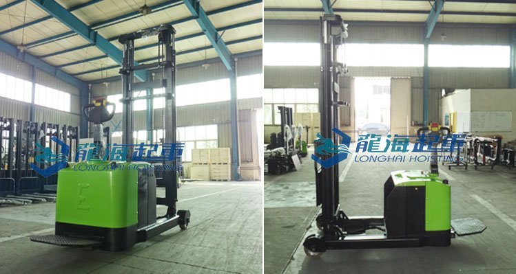 平衡重叉式電動堆垛車實物圖 平衡重叉式電動堆垛車實物圖