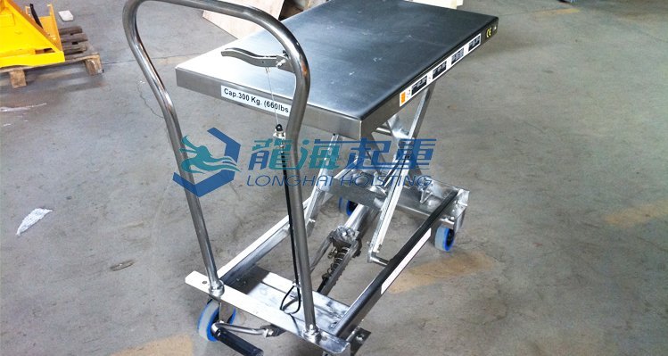 不銹鋼平臺車實(shí)物圖