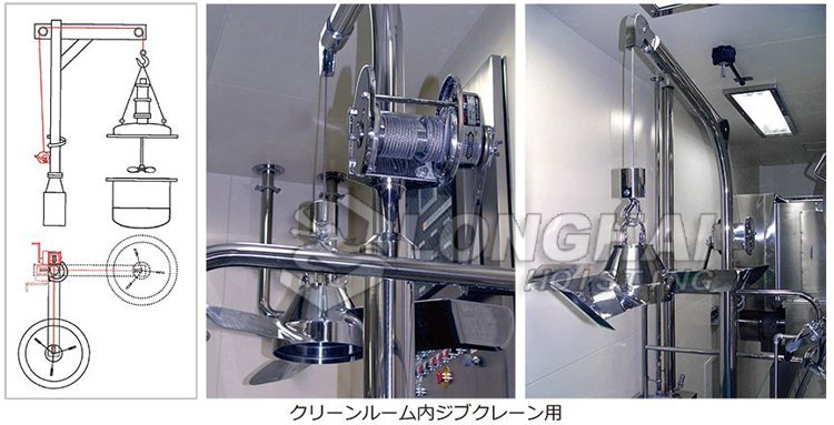 ESB不銹鋼手搖絞盤應用圖 ESB不銹鋼手搖絞盤應用圖