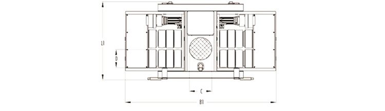 JUNG電動搬運(yùn)小坦克尺寸圖