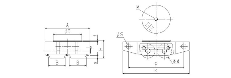 TIRROLLER W型搬運(yùn)小坦克, W型搬運(yùn)小坦克尺寸圖