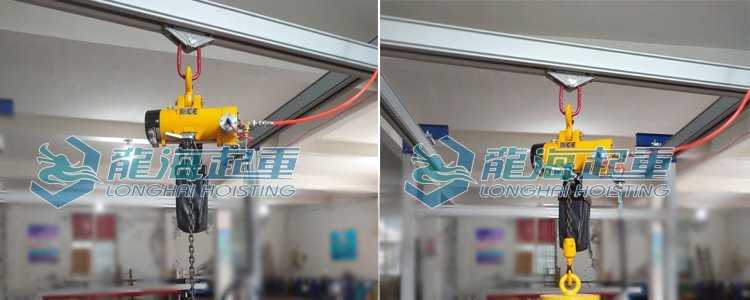 KHC氣動葫蘆 固定式,KHC氣動葫蘆配套鋁合金軌道系統
