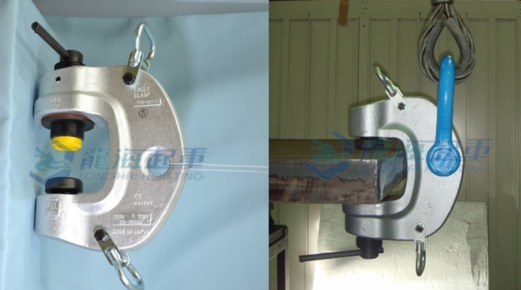 SBb螺旋鋼板吊鉗產品實拍